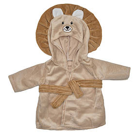 Халатик для ляльки "Левеня" Limo Toy M 6049 UA(Brown) для ляльки 43-46 см, Toyman