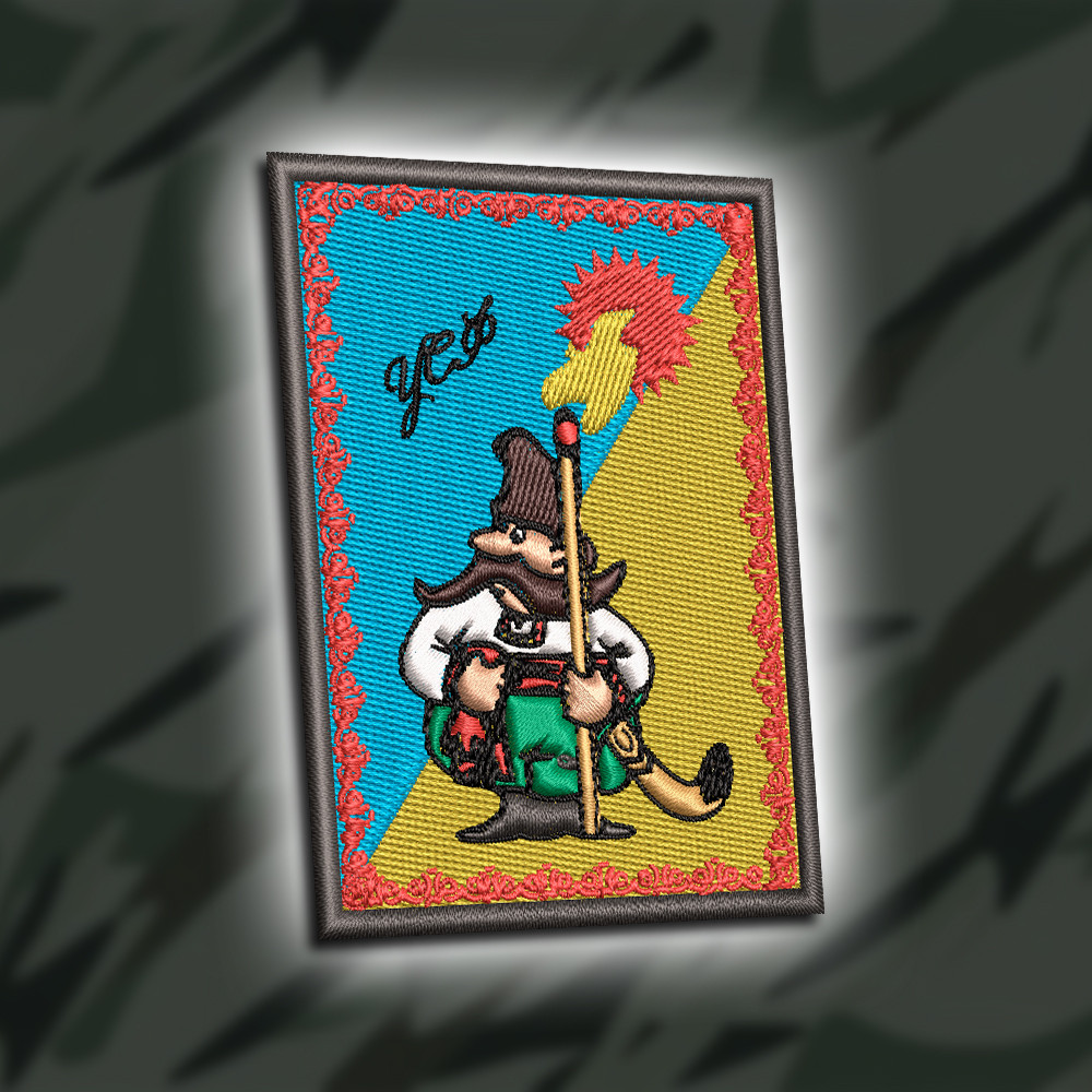№461 Шеврон "СІРНИКИ" 8.5Х6СМ