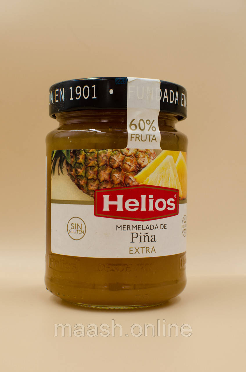 Джем з ананасів екстра Helios, 340г