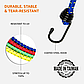 Ремені Amazon Basics Bungee для транспортування, 12 шт, фото 4