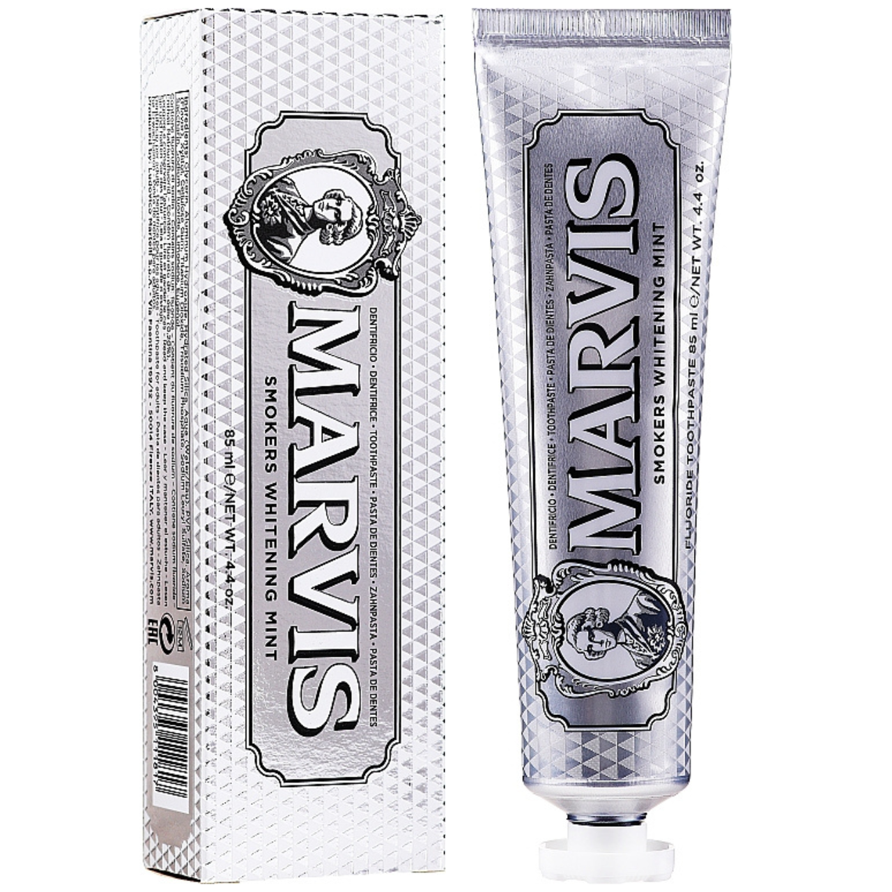 Відбілююча зубна паста з екстрактом м'яти Marvis Toothpaste Whitening Mint 85 мл