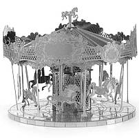 Металевий 3D-пазл Карусель