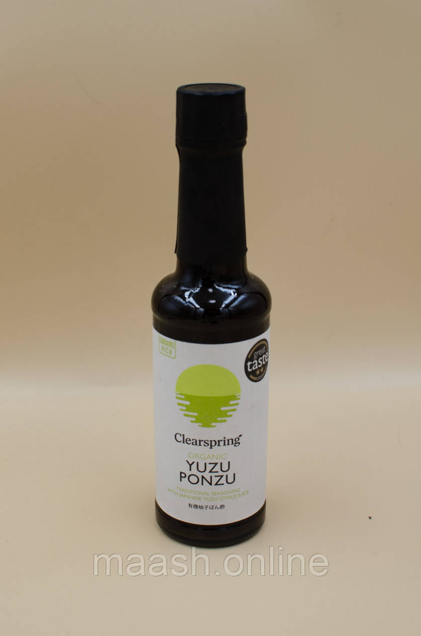 Соус Юзу Понзу Yuzu Ponzu органічний Clearspring, 150мл