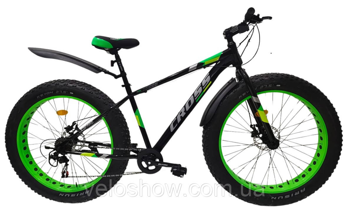 Фетбайк позашляховик 27.5/4.8 Leopard велосипед (fatbike) широкі колеса