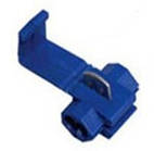 Затискач-відвідувач проколювальний ЗПo-1 1,0-2,5 мм2 синій (100 шт.) (TDM)