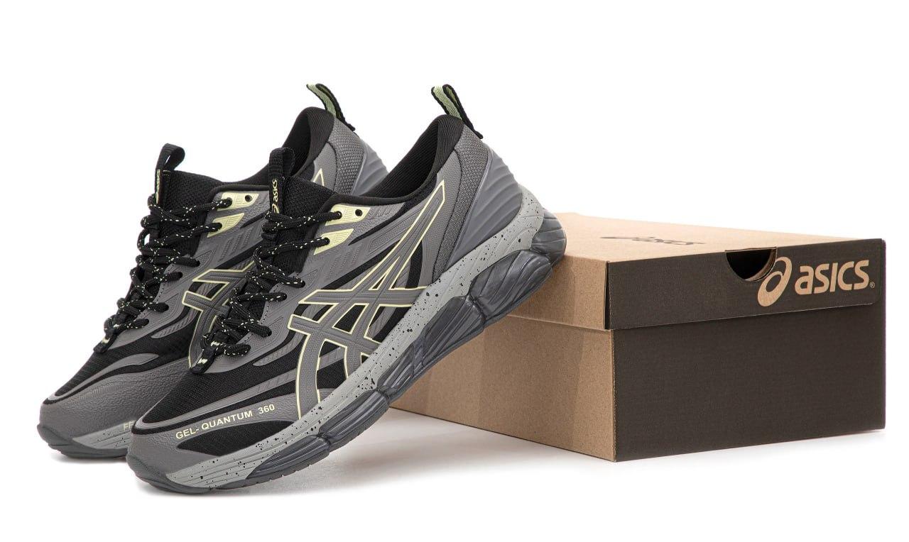 Чоловічі сірі Кросівки Asics Gel-Quantum 360