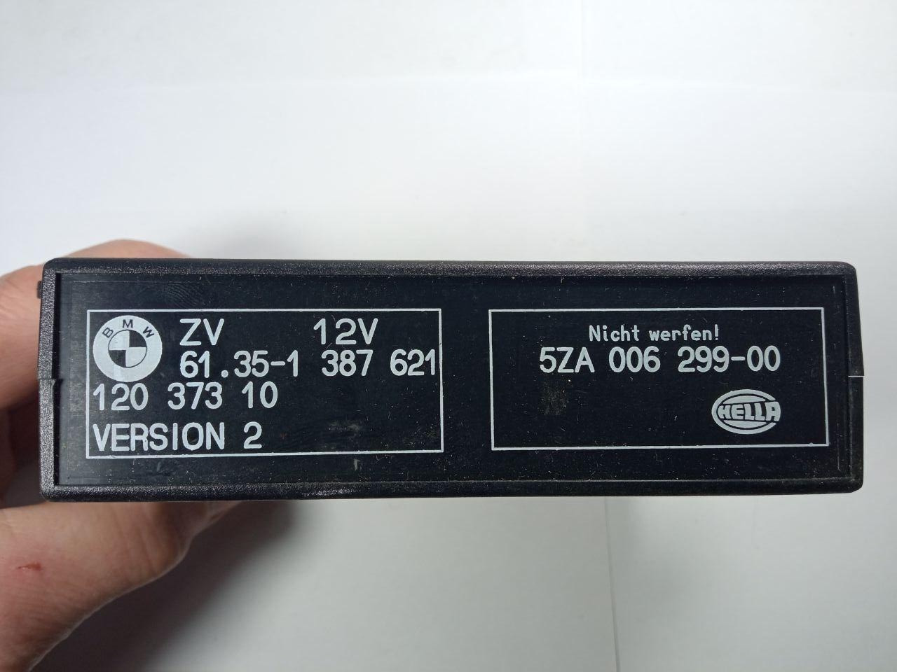Електронний блок керування BMW E36 Hella 61.35-1 387 621 / 61351387621 / 120 373 10 / 12037310 / 5ZA 006 299-00 / 5ZA00629900