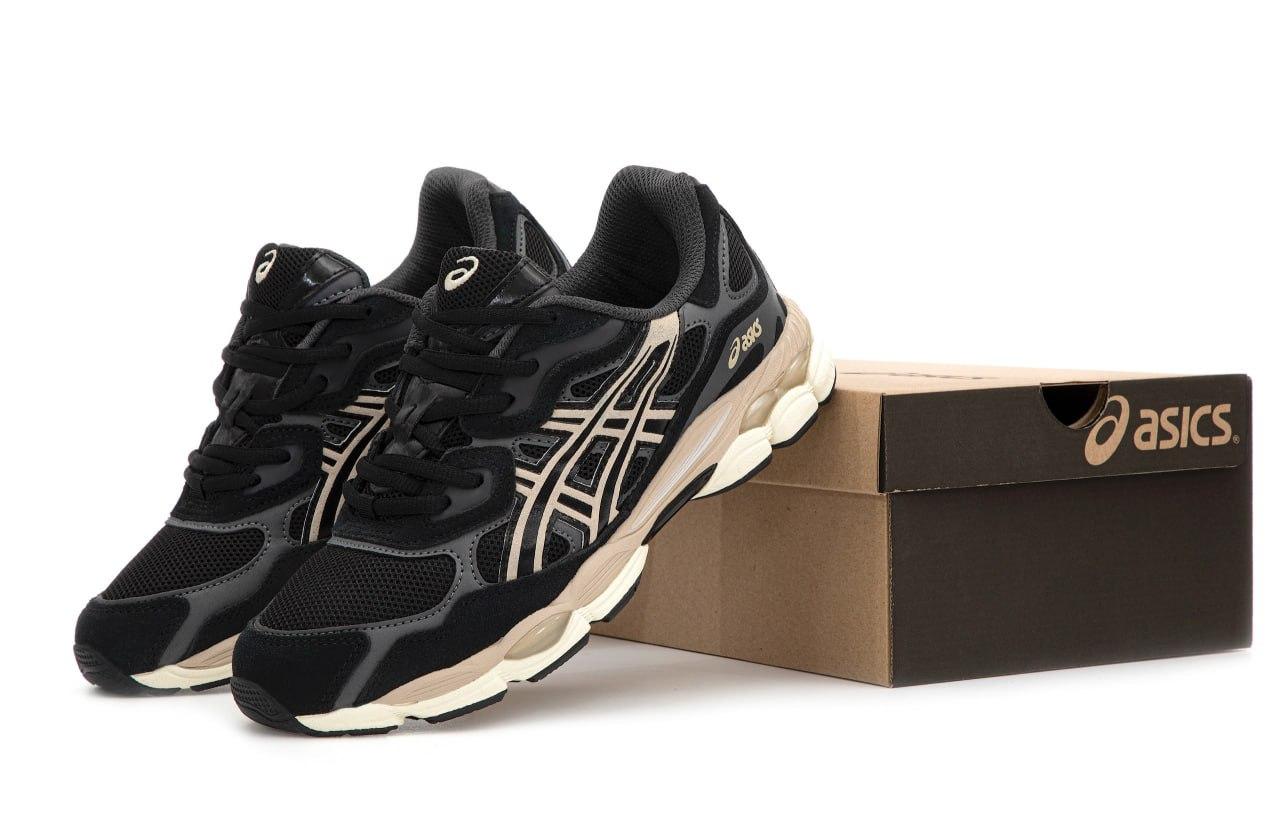 Чоловічі чорні Кросівки Asics GEL-NYC