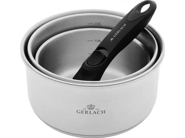 Набір посуду 4 предмет Gerlach Smart Steel (5901035506169)