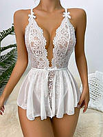 Сексуальный женский пеньюар-боди с кружева, Эротическое белье для женщин