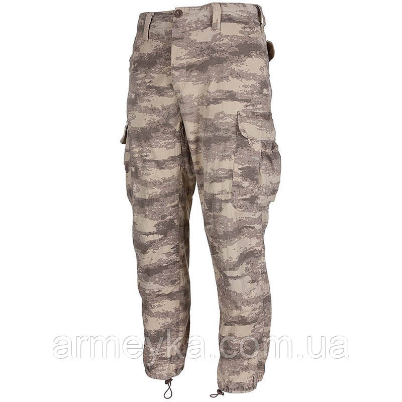 Польові/тактичні штани M2021 dezert, 50% Cotton / 50% Polyamide (Туреччина, оригінал)