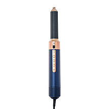 Стайлер для волосся NIKAI Hair Styler 1350 W Blue фен стайлер 6 в 1 мультистайлер з іонізацією повітря, фото 6