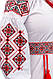 Жіноча довга  была сукня вишиванка Соломія, розміри: XL,2XL,3XL, фото 5