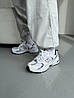 Кросівки New Balance 530 White Silver abzorb Взуття Нью Беленс білі сірі жіночі чоловічі, фото 9