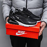 Кросівки Nike Air Max 270 Black White, фото 3