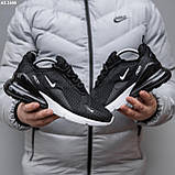 Кросівки Nike Air Max 270 Black White, фото 4