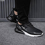 Кросівки Nike Air Max 270 Black White, фото 5