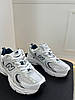 Кросівки New Balance 530 White Silver abzorb Взуття Нью Беленс білі сірі жіночі чоловічі, фото 5