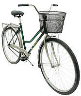 Міський 28 Фермер Чехія (посилений обод алюмін, спиця 3 мм, кошик) дорожній жіночий велосипед Люкс Україна