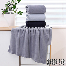 Рушник банний матеріал мікрофібра розмір 80х160 в пакованні від 6 шт. колір показаний на зображенні