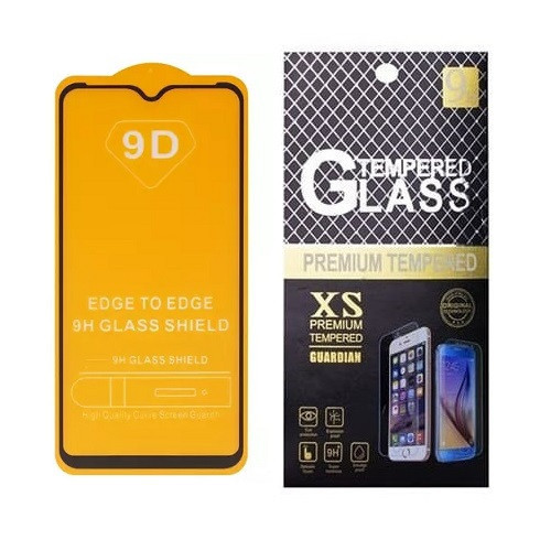 Захисне скло Samsung Galaxy A10, A10s, M01s, M10, A105, A107, M017 з чорною рамкою