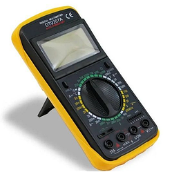 Мультиметр DT 9207A, тестер напруги, електричний, автоматичний з екраном