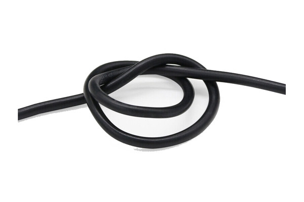 Дріт силіконовий QJ 6 AWG (чорний), 1 метр (HM)