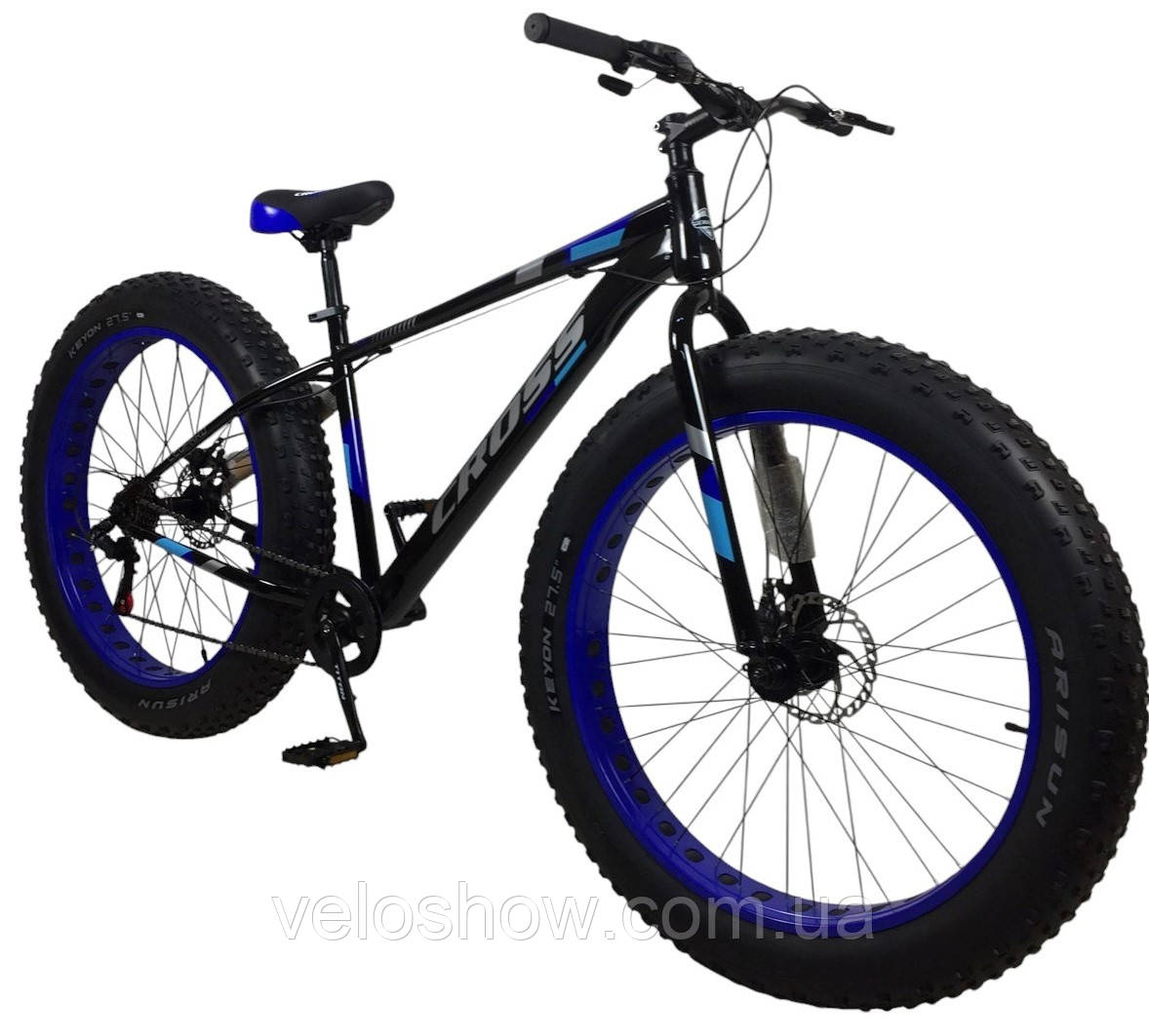 Фетбайк позашляховик 27.5/4.8 Leopard велосипед (fatbike) широкі колеса