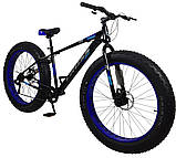 Фетбайк позашляховик 27.5/4.8 Leopard велосипед (fatbike) широкі колеса, фото 4