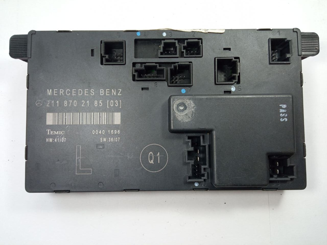 Електронний блок керування Mercedes Temic 211 870 21 85 (03) / 2118702185(03) / 00401696 / L Q1 / LQ1
