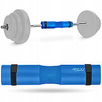 Накладка (бампер) на гриф 4FIZJO Barbell Pad Blue (P-5907739314734)