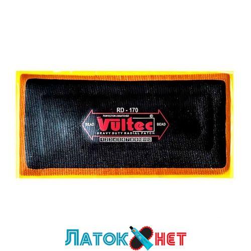Пластир радіальний Vultec RD-170 315х560 мм жовтий