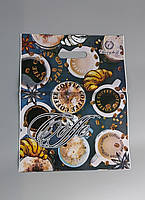 Пакети з вирубною ручкою (29 * 37) "Кава" Ренпако (50 шт)