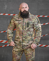 Тактическая камуфляжная куртка-ветровка cambodia военная облегченная тувей, Армейская водостойкая куртка мультикам эластичная