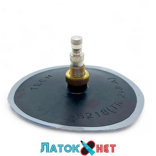 Вентиль тракторний камерний на задні колеса TR218А V4.04.1 з латкою 6218 Tech, фото 1