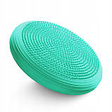 Балансувальна подушка-диск 4FIZJO MED+ 33 см сенсомоторна, масажна Mint (P-5907739313836), фото 4