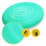 Балансувальна подушка-диск 4FIZJO MED+ 33 см сенсомоторна, масажна Mint (P-5907739313836), фото 6