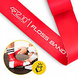 Стрічка компресійна для флосингу 4FIZJO Floss Band 207 x 5 x 0.15 см Red (P-5905973405249), фото 6