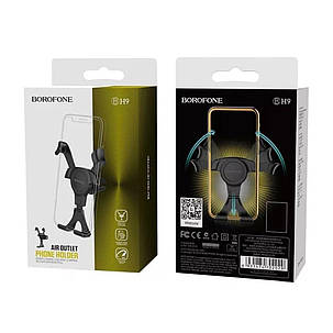 Тримач для мобільного BOROFONE BH9 Gravity Black, фото 3