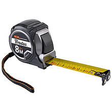 Рулетка рулонна, автоблокування, магнітний наконечник, CARBIDE, 8м/25мм, DIY-MTS33-0825/K