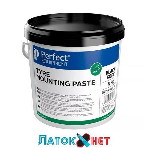 Монтажна паста 5 кг чорна м'яка Black Soft Perfect Німеччина
