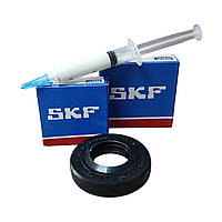 Комплект підшипників для пральної машини Samsung 6203, 6204 (SKF) + сальник 25x50.55x10/12