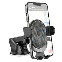Тримач для мобільного BOROFONE BH85 Experience one-button car holder(center console), фото 4
