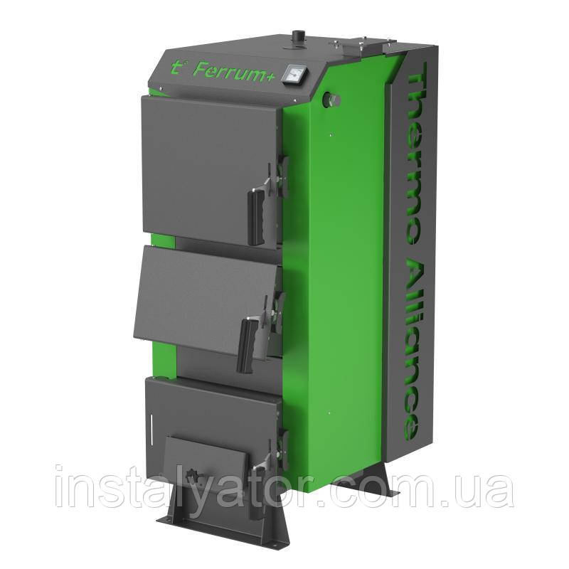 Котел твердопаливний сталевий Thermo Alliance Ferrum Plus V 4.0 FSF+ 14