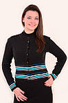 Блуза жіноча, блуза джемпер із шийкою, (РК 241010), модамолода, в'язка., фото 2