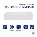Раковина-чаша Qtap Tern 600x405x110 White QT17112174WN, фото 4