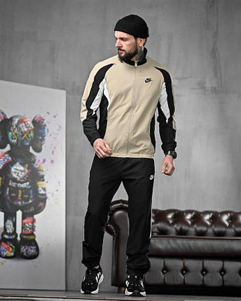 Спортивний костюм NK SPRINT black/beg 4 ДЛ6269, фото 1