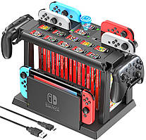 Підставка Nintendo Switch Stand/OLED заряджання для джойконів OIVO VG-K502