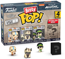 Набір Фігурок Bitty Pop Аватар: Легенда про Аанга Avatar: The Last Airbender 4 Pack 3 см BP A 4P2
