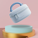 Сумка силіконова жіночий клатч на ремінці з ручкою водонепроникна сумочка Fungoofun, повсякденна, блакитна, фото 4